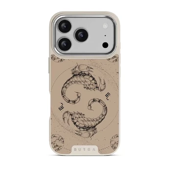 Scorpio - iPhone 17 Pro Case, Elite Light (MagSafe) / Silver / Beige