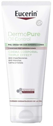 Eucerin DERMOPURE triple effect body cream 200 ml kaina