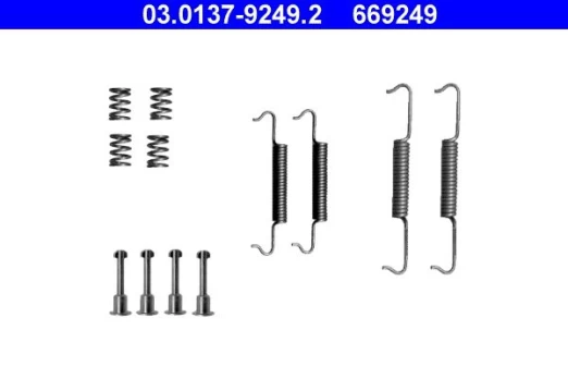 ATE 03.0137-9249.2 Brake shoe fitting kit