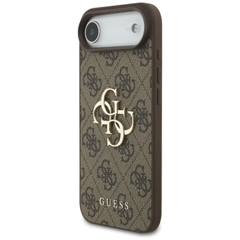 Dėklas Guess 4G Big Logo do iPhone 17 Air ruda