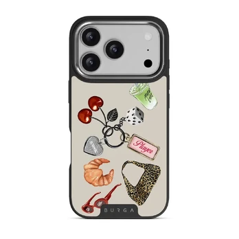 It Girl - iPhone 17 Pro Case, Elite Dark (MagSafe) / Silver