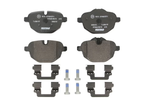 TEXTAR 2456101 Brake pad set