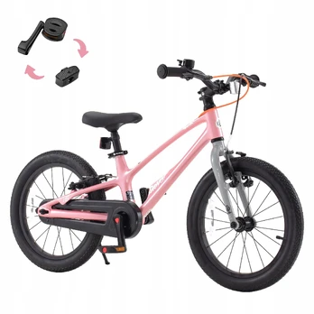 Dviratis Tabou Royal Space 16 pink-pilkas
