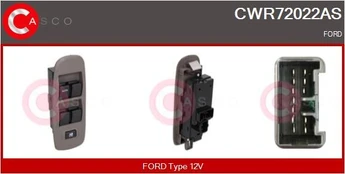 Jungiklis, lango pakėliklis CASCO CWR72022AS