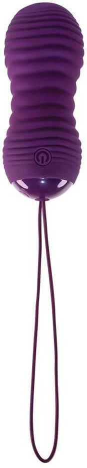 Evolved Eager Egg Remote-Controlled Vibrating Device Violetinė Atsparus vandeniui