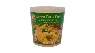 Žalioji kario pasta COCK, 400 g kaina