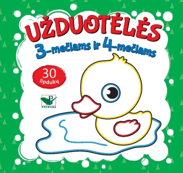 Užduotėlės 3-mečiams ir 4-mečiams