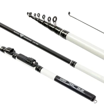 Spiningas teleskopinis AKARA White Diamond MF TX-30 240 cm