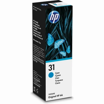 HP 31 Cyan Original Ink Bottle | 1VU26AE