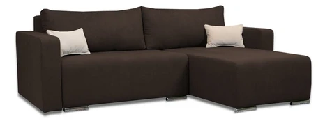 Kampinė sofa Deka-Sturis+ ruda