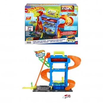 Hot Wheels rinkinys „Tunelinė autoplovykla“, HTN80