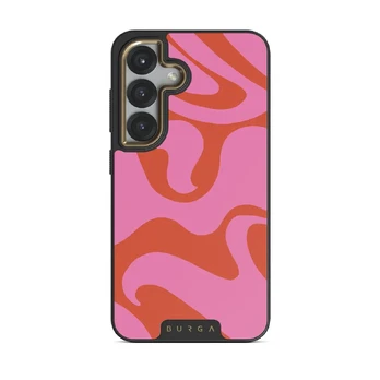 Ride The Wave - Samsung Galaxy S25 Case, Elite Dark (Magnetic) / Gold