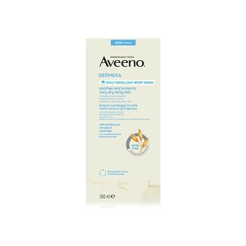 Kūno prausiklis Aveeno Dermexa, 0.3 l