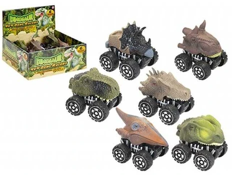 Žaislinis automobilis PMS off road dinozauras