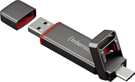 Išorinis SSD diskas Intenso Intenso externe USB SSD UX100 500GB USB 3.2 C+A Gen.1x1