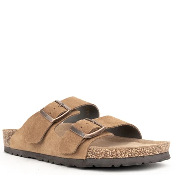 Šlepetės vyrams, Ruda, Slippers, LA CONTE