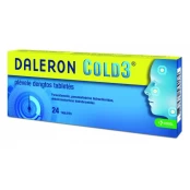 DALERON COLD3 plėvele dengtos tabletės N24 kaina
