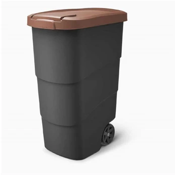 Prosperplast <div class="int_ce_html">Šiukšlių dėžė WHEELER 90 L - ruda</div>