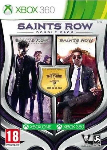 Deep Silver Deep Sidabrinis „Saints Row“ dvigubas paketas