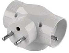 Emos Socket 3× round