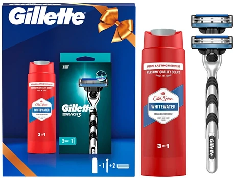 Gillette - Mach3 razor+2NH+SG WW 250