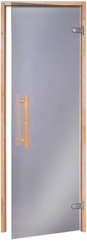 Andres Glass Solutions AD NATURAL stiklinės pirties durys