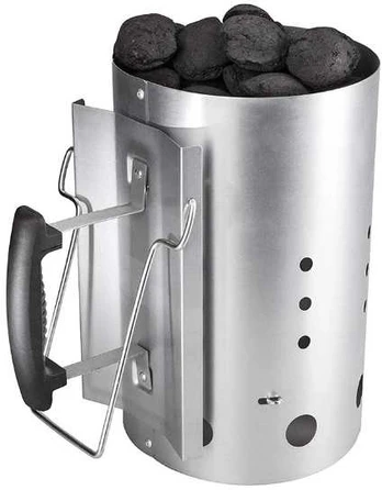 Kepsninės kaminukas-starteris E-CST anglių uždegimo BBQ