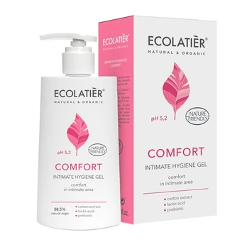 Ecolatier intymios higienos gelis Comfort, 250 ml