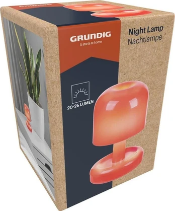 GRUNDIG Decorative Night Light raudona