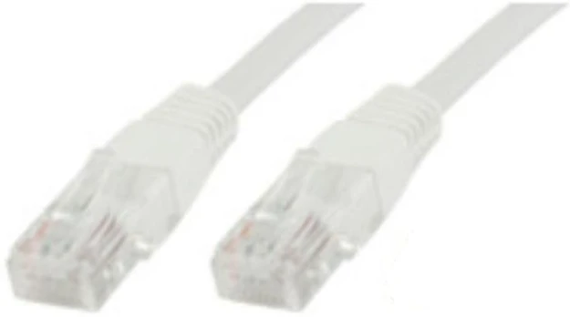 „MicroConnect U/UTP CAT6 10M Baltas PVC“ (B-UTP610W)