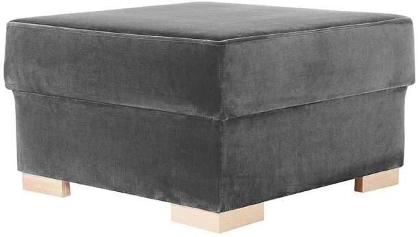 Sofa Customform Pufas, STABLE, 68x68x40 cm, Pilka Levanda