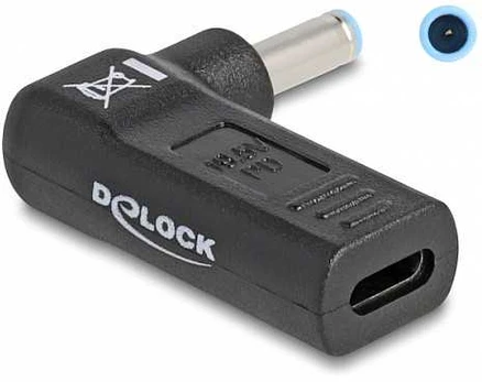 DELOCK nešiojamojo kompiuterio įkrovimo adapteris, USB-C lizdas - HP