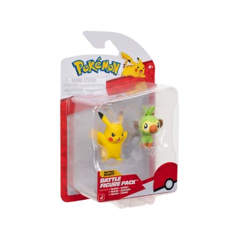 POKEMON Pikachu ir Grookey veiksmo figūrėlės, 2 vnt, PKW4075
