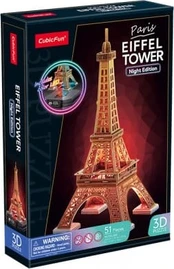 Puzzles 3D LED Eiffel Tower (night edition)