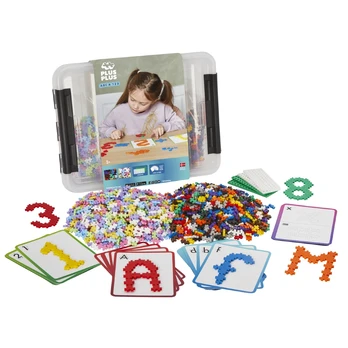 Plus-Plus - ABC & 123 Storage Box / 2000 pcs ( 3923 )