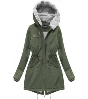 WARM TRANSITION PARKA KHAKI (W806) striukė