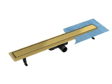 Dušo latakas Besco Virgo Gold Duo, 80 cm kaina
