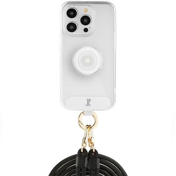 Dėklas JE 3in1 PopGrip iPhone 15 Pro 6.1" permatomas|clear 30525 (Just Elegance)