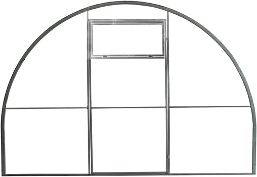 Šiltnamio TITAN 20x40 priekis-galas