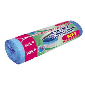 York maišai šiukšlėms, 35 l, 15 vnt.