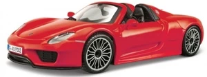 Žaislinis automobilis Bburago Porsche 918 Carrera, raudona kaina