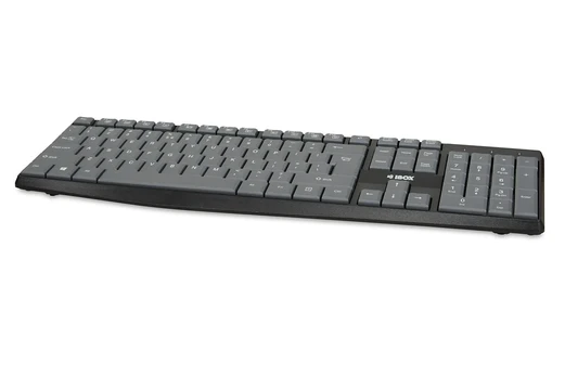iBOX Eris USB Keyboard, Gray / Black
