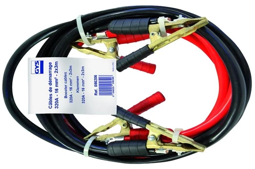 Užvedimo laidai GYS (320A / 16mm²-3.0m) PRO
