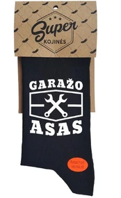 Kojinės „Garažo asas“ (44-46 dydis)