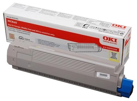 OKI Toner MC860 Yellow 10000 pages | 44059209