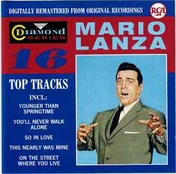 CD Mario Lanza - 16 Top Tracks