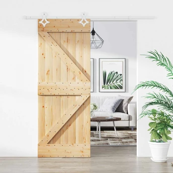 Slankios durys Natūrali ir Balta 85 x 210 cm