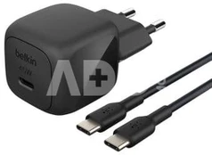 Belkin BOOST Charge USB-C 45W PD PPS+USB-C Kab.sw.WCA013kq1MBK-B6