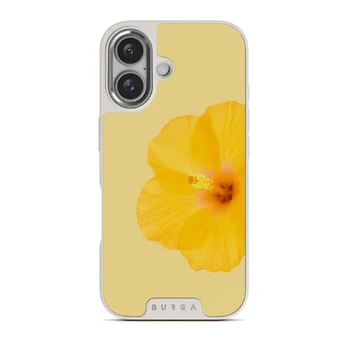 Hibiscus - iPhone 16 Case, Elite Light (MagSafe) / Silver