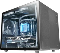 Mars Gaming MCMPRO Professional Compact PC Case mATX (Double Chamber) kaina